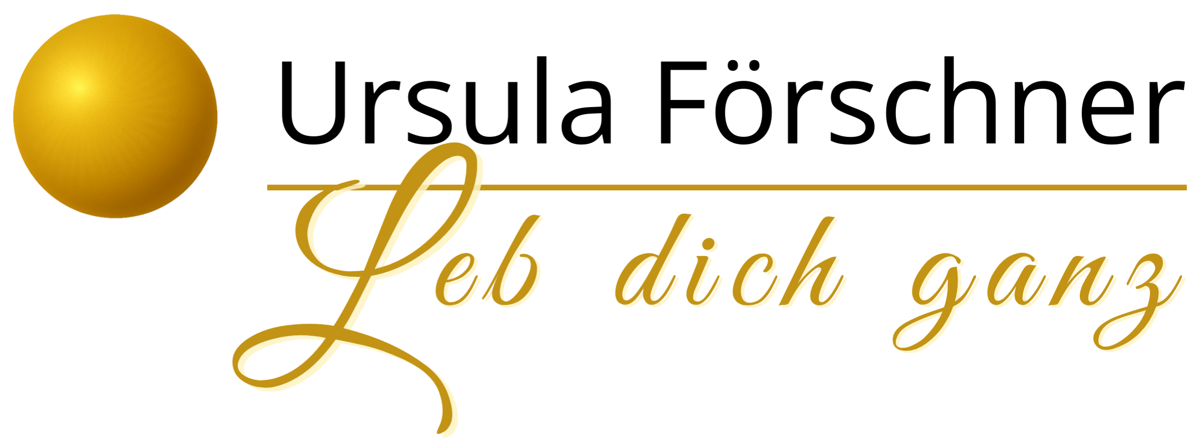 Logo Ursula Förschner – Leb dich ganz