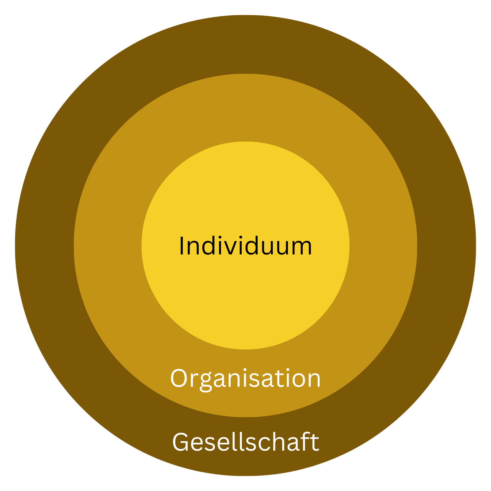 Skalierbarkeit von H.I.L.: Wirkung auf drei Ebenen – Individuum, Organisationen, Gesellschaft